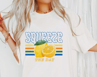 Lemon All Smiles Washed Tee