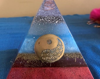 Large Orgonite Energy Pyramid