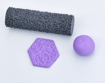 Texture Roller Coarse Sandpaper/ Polymer Clay/ polymerclay/ slopes