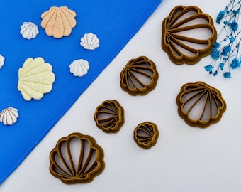 Shell Cutter/ 8 Sizes/ cutters/ cutter/ polymer clay cutter/ polymerclaycutter/ earrings/ clay jewelry/ claycraft