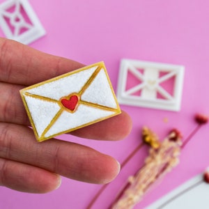Cortador Carta San Valentín  /11tamaños/ Arcilla/ Arcilla Polimérica/ Polymerclay/ San Valentín/ Cortador de Arcilla/ Molde