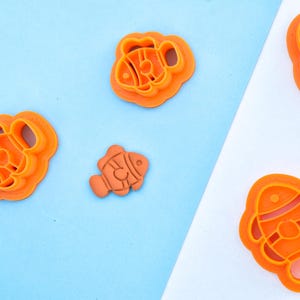 Clownfish Cutter/ 5 Sizes / Clay Cutter/ Clay Cutter/ Polymer Clay/ Clay Jewelry/ Mold