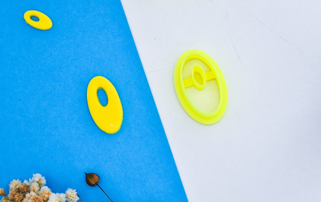 Ellipses Corter Ellipse Cutter With Ellipse/ 6sizes/ Cutters/ Clay/ Clay Cutter ...
