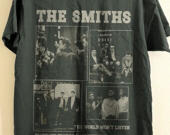 De wereld zal niet luisteren Album The Smiths T-shirt The Smiths Sweatshirt, De wereld zal niet luisteren Album, The Smiths Cadeau voor mannen vrouwen unisex