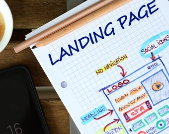 Landing Page -1 page Website