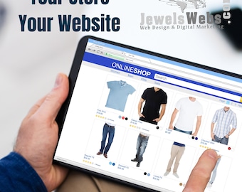 Custom Made Ecommerce Website - Online Store - Shopify, Wix, WordPress, Squarespace