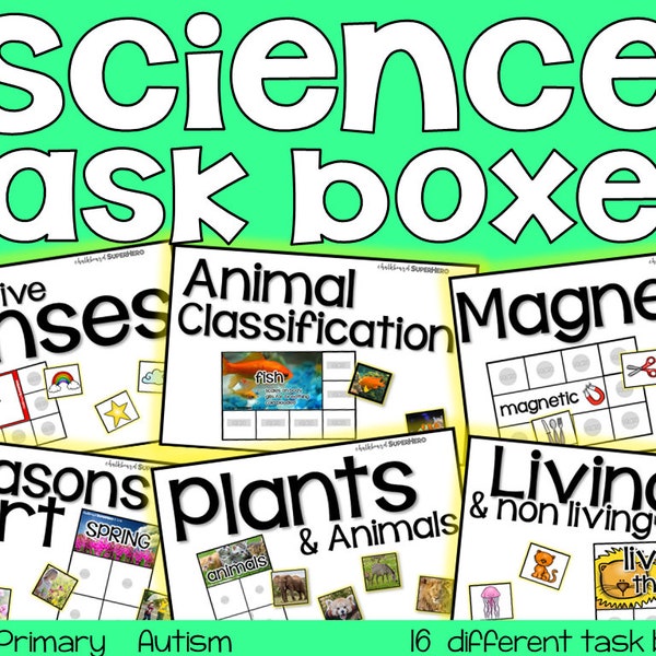 Task Boxes - Etsy