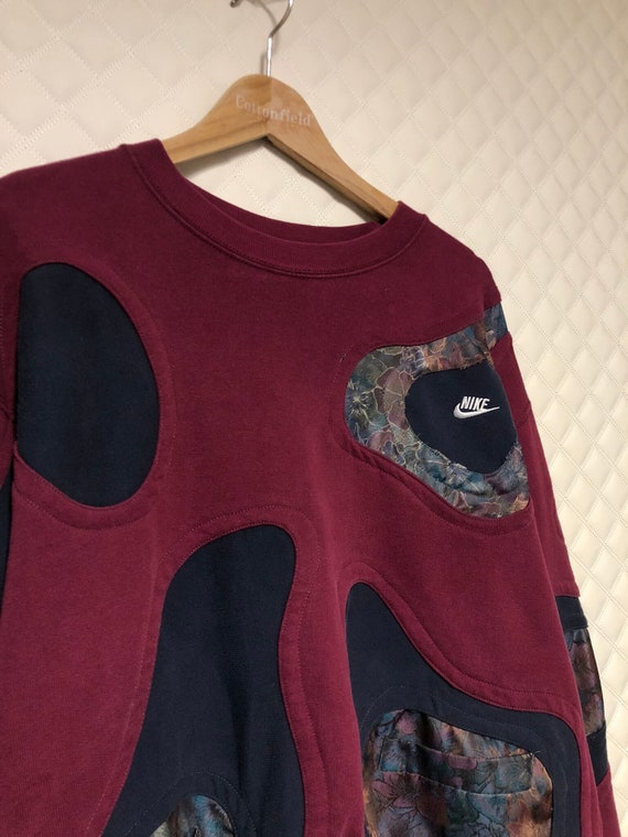 Cusotm Nike sweatshirt crewneck rework custom mad… - image 2