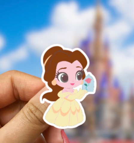 Disney's Princess Sticker Bundle/princess Waterproof Decal for Journal ...
