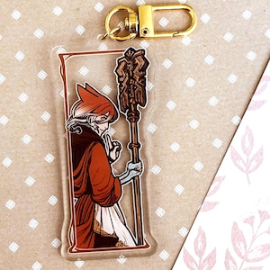 FFXIV G&#39;raha Tia Charm - Art Nouveau