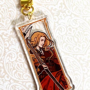 FFXIV Zenos Charm - Art Nouveau