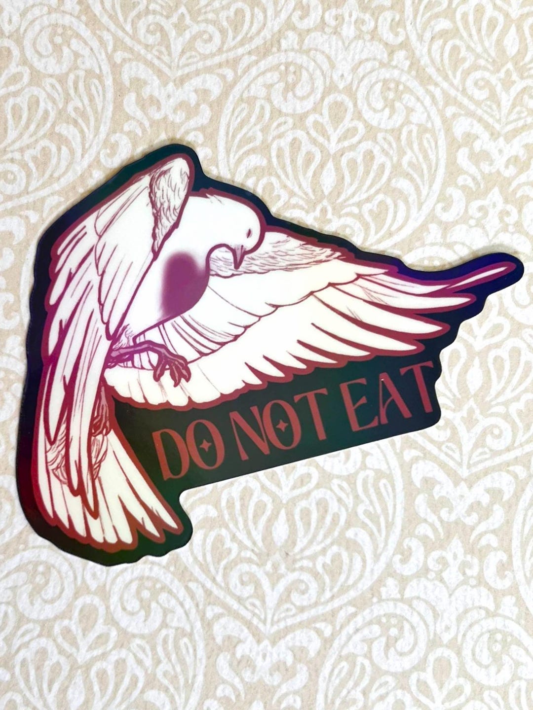 Dead Dove Sticker - 3 Inch Laminated Sticker - Etsy