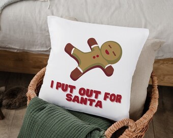 Ik zet uit voor de kerstman, Kerstmis PNG, ondeugende peperkoek Man, 300DPI, sublimatie digitale download PNG CITY