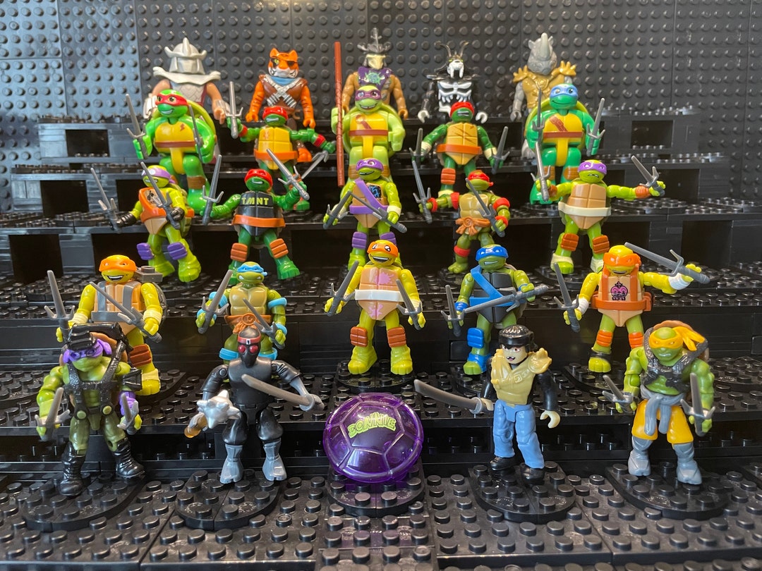 Mega Bloks Construx Teenage Mutant Ninja Turtles Tmnt Etsy