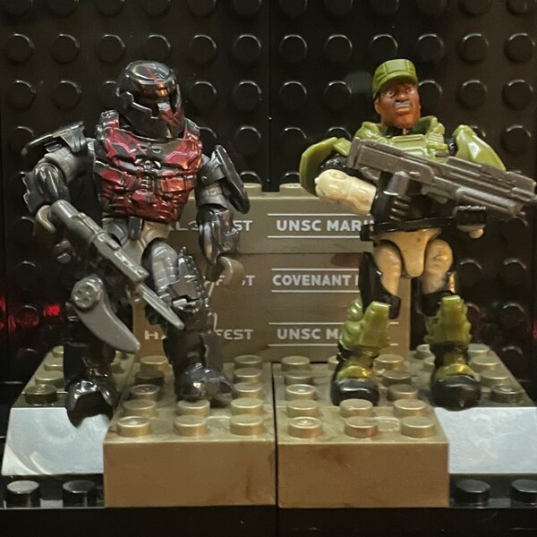 MEGA BLOKS - Mega Halo Construx Set Da Costruzione Da 81 Pezzi Mark I
