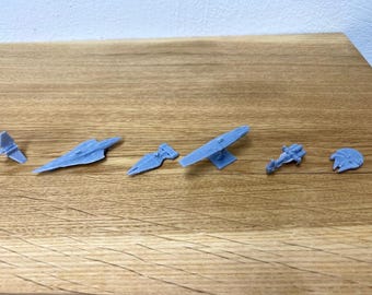 Star Wars Rebellion "WIDER FRONT LINES fan expansion" ship and troop set