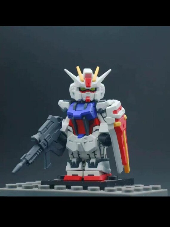 Custom Lego Gundam Strike Gundam Mobile Suit Minifigure PRE ORDER Etsy
