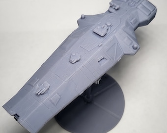 Kodiak class battleship 3d printed ship