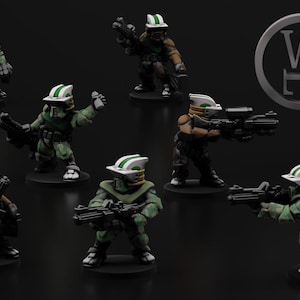 GMO SRF troopers expansion 6mm (Epic scale)