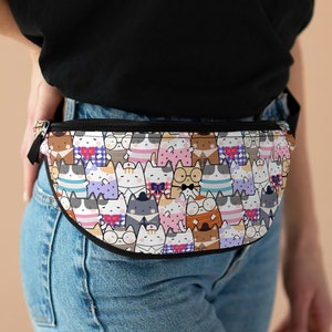 Cat Fanny Pack Etsy