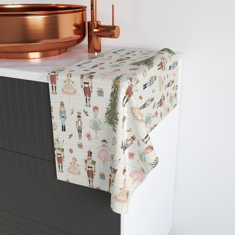 BrightWhimsicalHome Nutcracker Tea Towel - Thumbnail 3