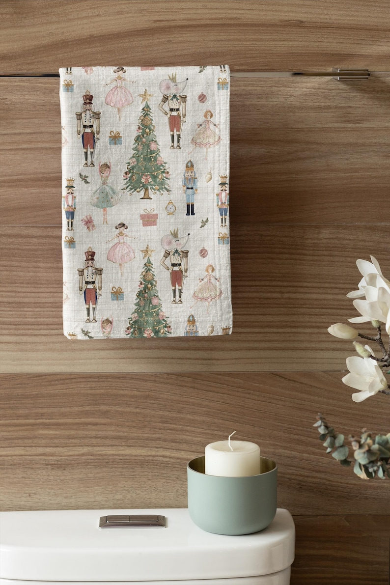 BrightWhimsicalHome Nutcracker Tea Towel - Thumbnail 2