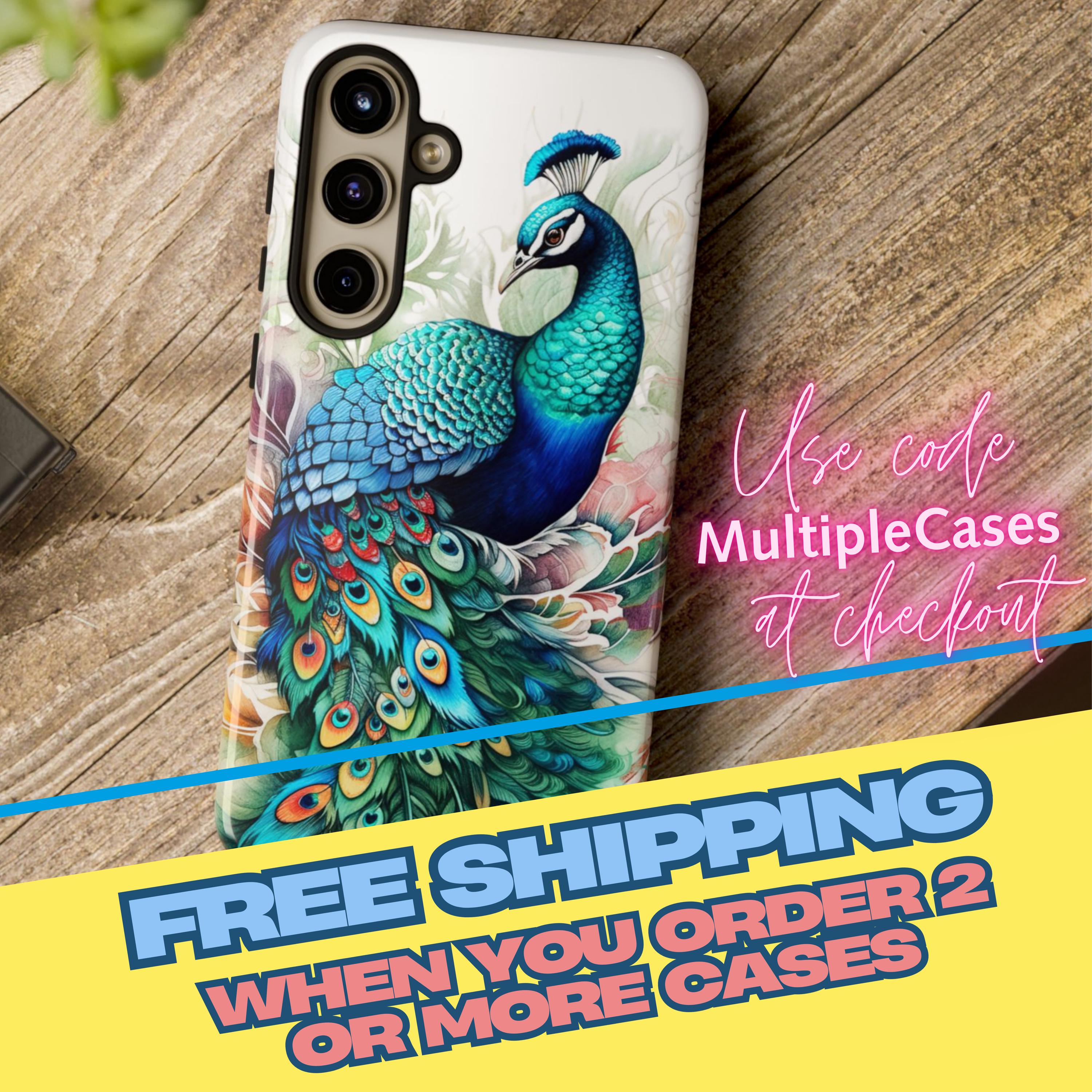 Peacock iPhone Case - Etsy