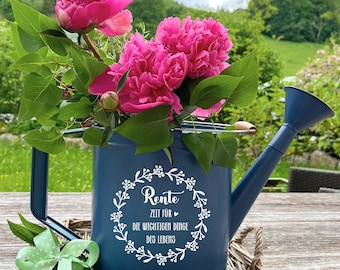 Aufkleber Rente | Gießkanne Aufkleber Rente | Sticker Rente | Geschenkidee Ruhestand | Aufkleber Ruhestand | Aufkleber Gießkanne Rente