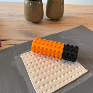 Debossed Dots - Texture roller for ceramics and pottery                                Pottery Tool, Textured Clay Roller, DIY Clay Stamping