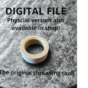 Digital file: Threading Tool for Ceramics - 1.125inches