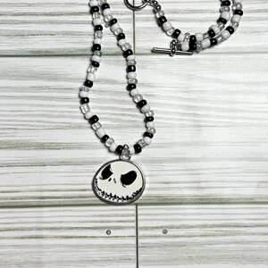 Charm con cuentas de esqueleto Collares y pulseras