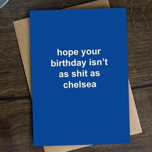 "Lustige Football Geburtstagskarte für ihn, Bruder, Vater, Freund, Ehemann, Sohn, Fan von Englands Fans - Hope Your Birthday Isn't As Sh*t as Howle).