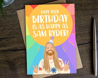 Funny Birthday Card | Bday Card for Her, Friend, Mum, Sister, Daughter, Music Lover, Euro, Liverpool, Europe, TV, Happy, Cheerful, Singer,