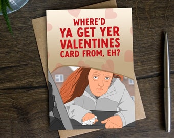 Funny Tik Tok Valentines Day Card for Her, Meme Love Card for Him, Boyfriend, Girlfriend, Husband, Wife, Where Did You Get Your Car From