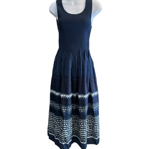 max studio navy blue dress Max Studio | Dresses | Max Studio Navy Tiered Maxi Dress Small Sleeveless  Nwt