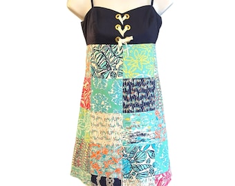 Lilly Pulitzer Embroidered Fabric Sundress - Etsy