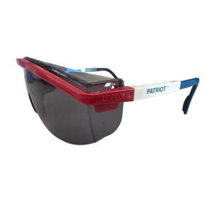 Óculos de segurança Y2K Uvex Patriot, estilo cyberpunk, gorpcore, esportivo, retrô, americano.