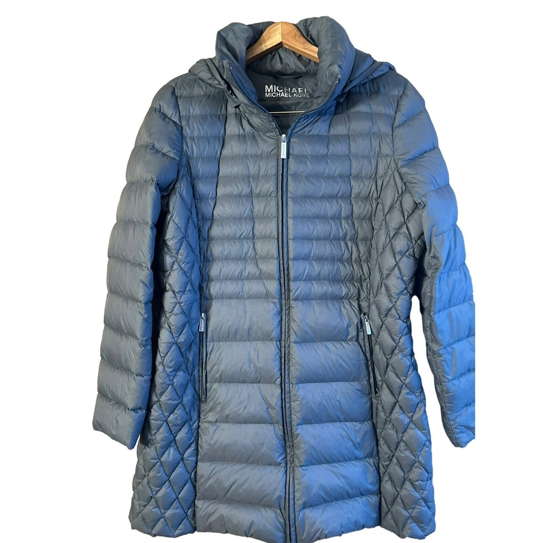 ブルゾン Michael Kors Hooded High Shine Down Jackets Michael Kors Hooded High Shine Down Jackets (Women's