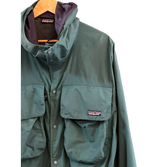 Vintage Patagonia Men's Green SST Fly Fishing Wading Jacket Vintage Patagonia Men's Green SST Fly Fishing Wading Jacket