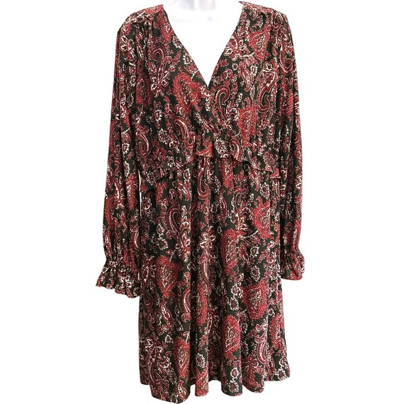 michael kors red and black dress Michael Kors Collection
