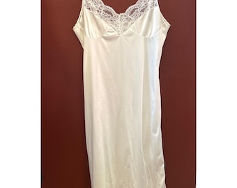Combinación completa vintage de encaje con ribete de JCPenney Coquette Angelcore Bridal 34 Ethereal
