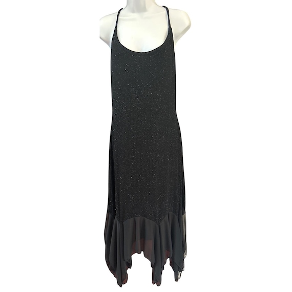 onyx nite black dress Amazon.com: Onyx Nite Women's Long Mesh with Side Slit, Sequin Lace Bodice, Black, 4 : Clothing, Shoes & Jewelry