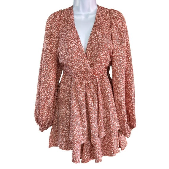 chinese dress ladies Freshwater Long Sleeve Rib Knit Mini Dress | Ice Blue | Womens main image 1