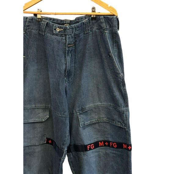 Vintage Marithe Francois Girbaud Men's Wide Leg Cargo Jeans Vintage Marithe Francois Girbaud Men's Wide Leg Cargo Jeans