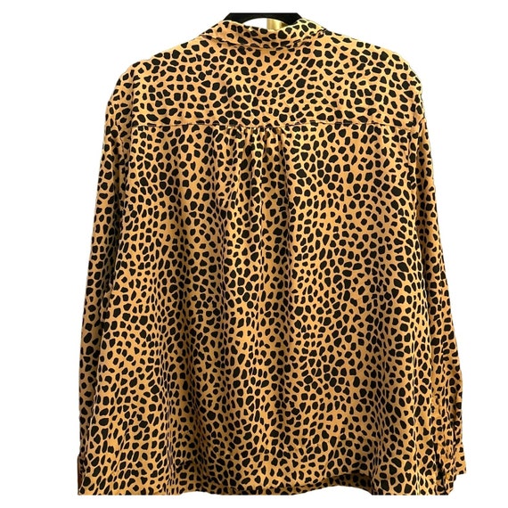 Jessica London Women's Gold Black Leopard Print P… - image 4