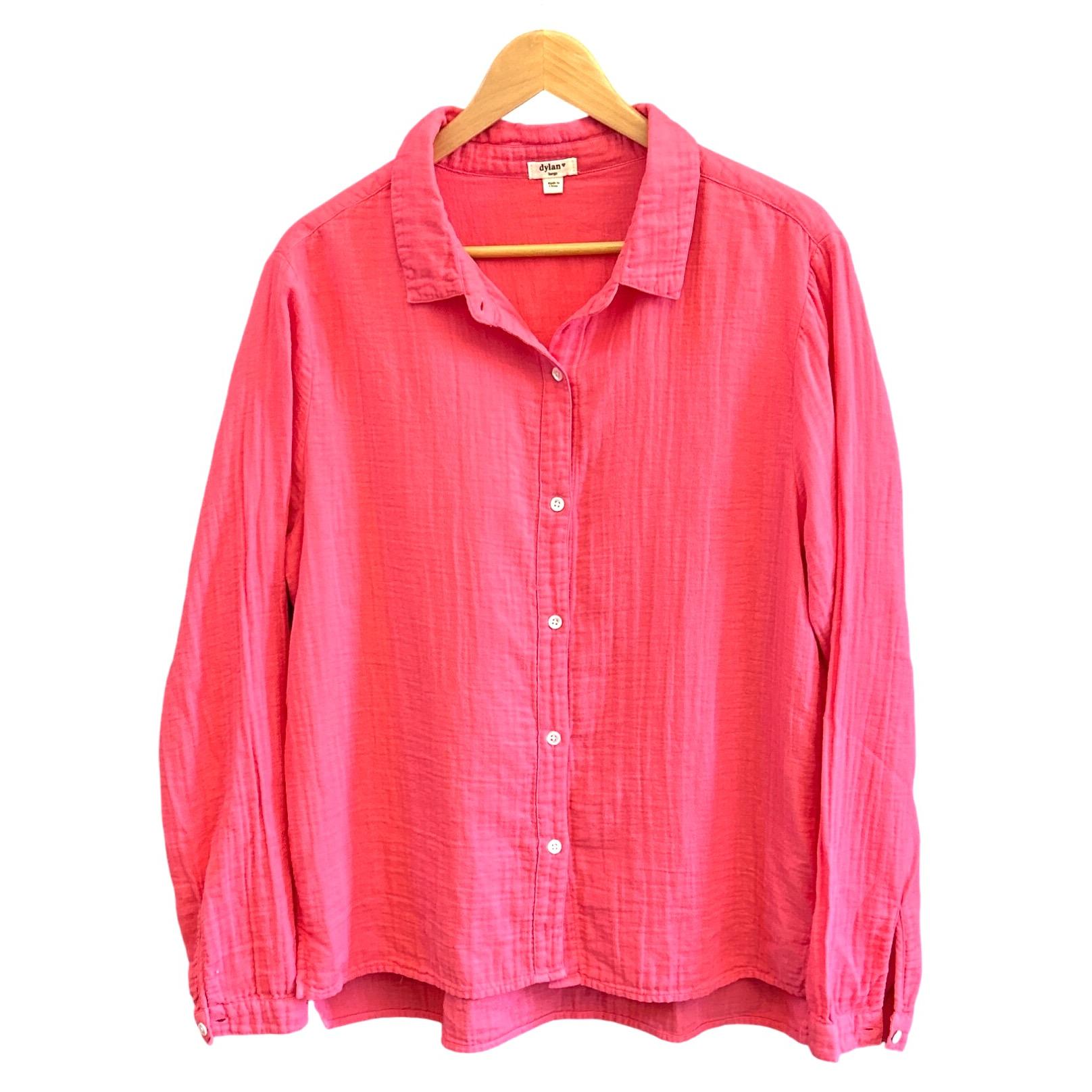 売れ筋商品|||カーブデザイン カットソー トップス レディース Dylan Gauze Shirt - Women's Pink Batik Carve Designs Women's Dylan Gauze Shirt Pink Batik