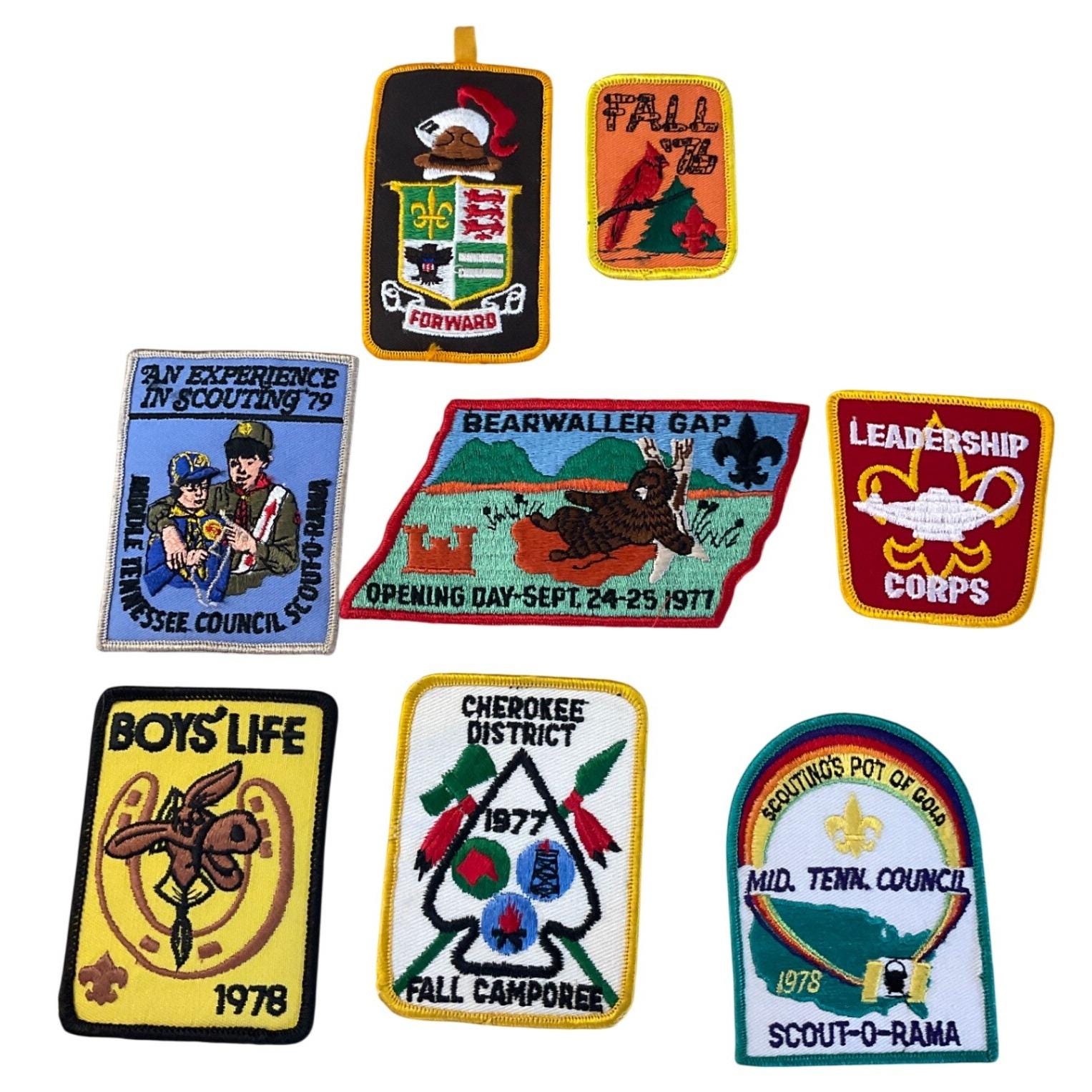 1970s Vintage Boy Scout Merit Badges - Etsy