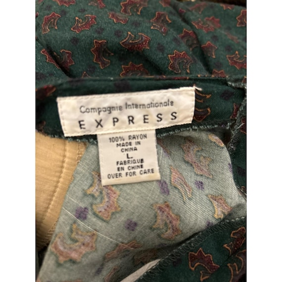 Vintage Compagnie Internationale Express Printed … - image 4