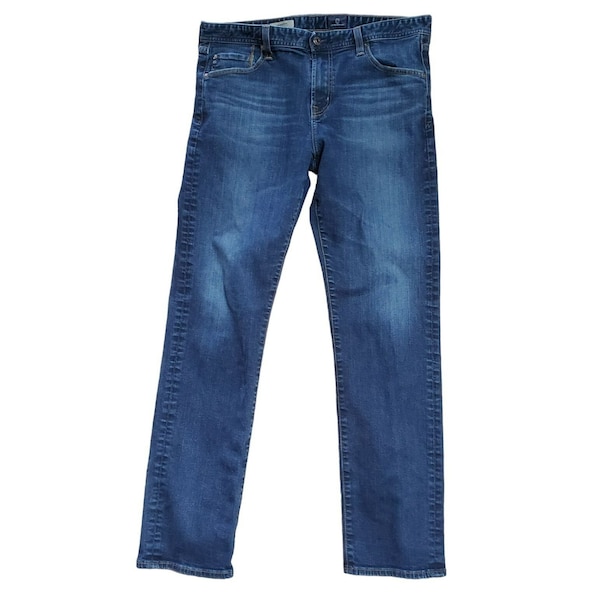 Adriano Goldschmied Men's The Graduate Tailored Leg Classic Designer Jeans Size 36 x 32