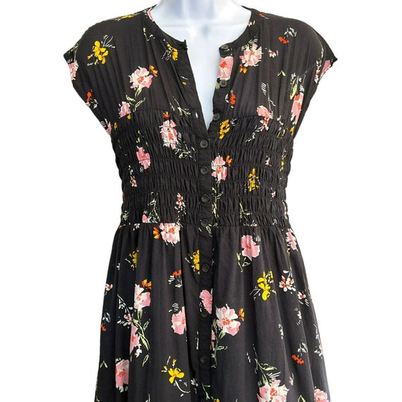blue dress for baby girl Free People Black Embroidered Tank Dress (with removable lining/slip)- –  The Saved Collection main image 1
